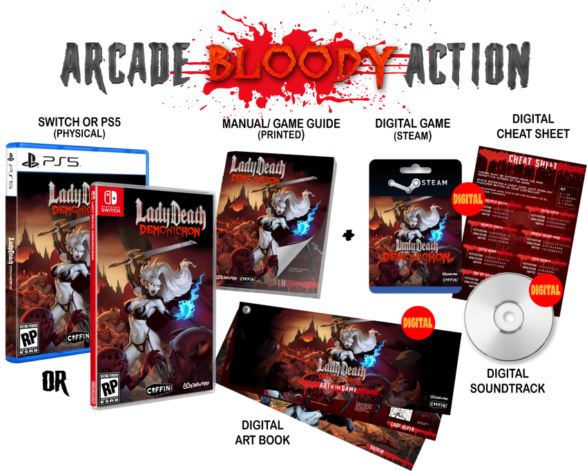 Lady Death Physical Deluxe (Switch)