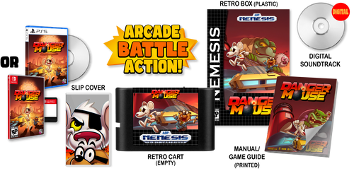 Physical Danger Retro Deluxe (Mega Drive)