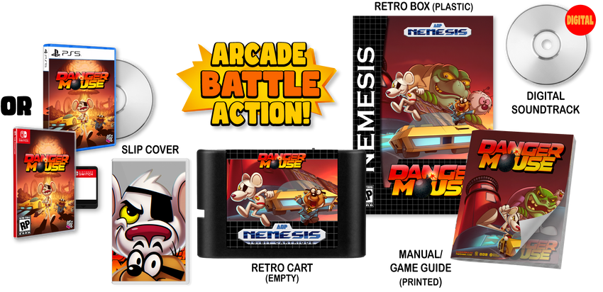Physical Danger Retro Deluxe (Mega Drive)